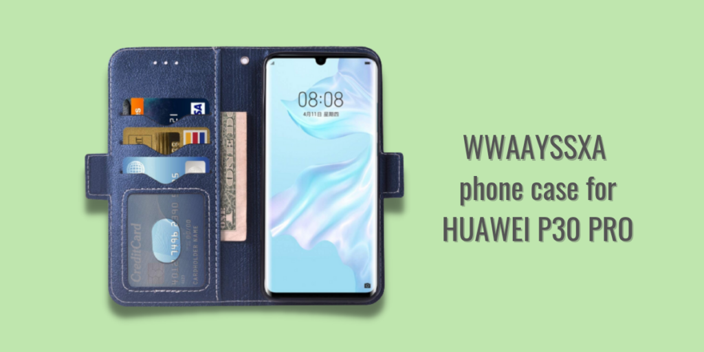 WWAAYSSXA huawei p30 pro cardholder cases