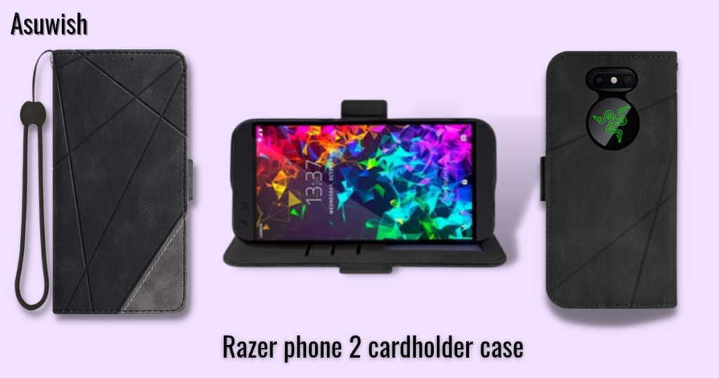 Asuwish razer phone 2 cardholder case