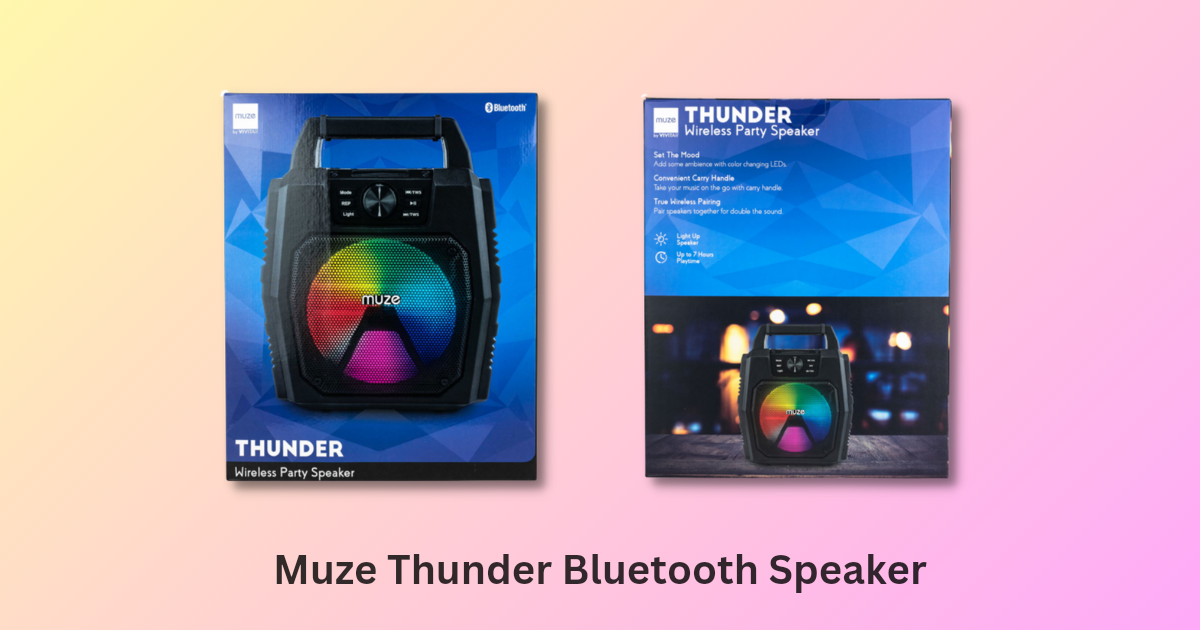 Muze thunder bluetooth speaker