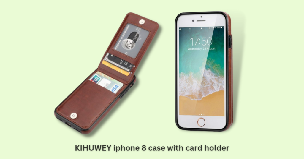 KIHUWEY iphone 8 case with card holder