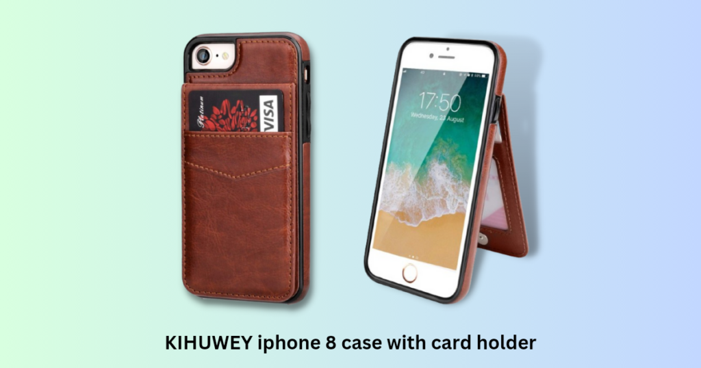 Iphone 8 case with card holder