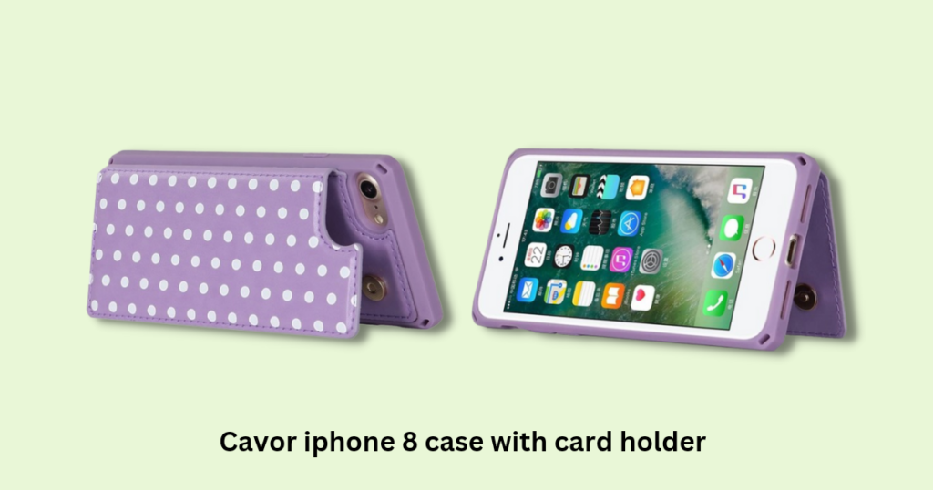 Cavor iphone 8 case card holder