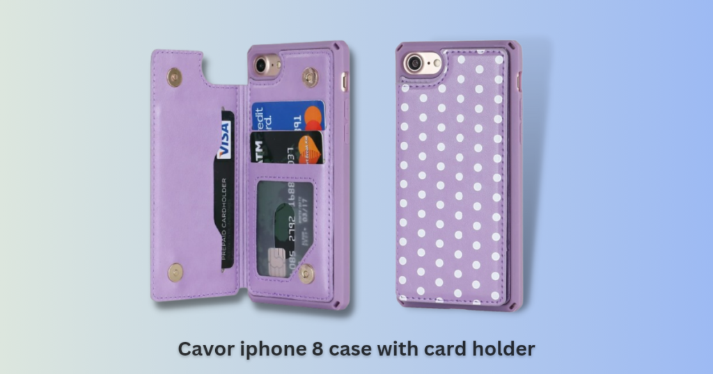 cavor iphone 8 card holder case