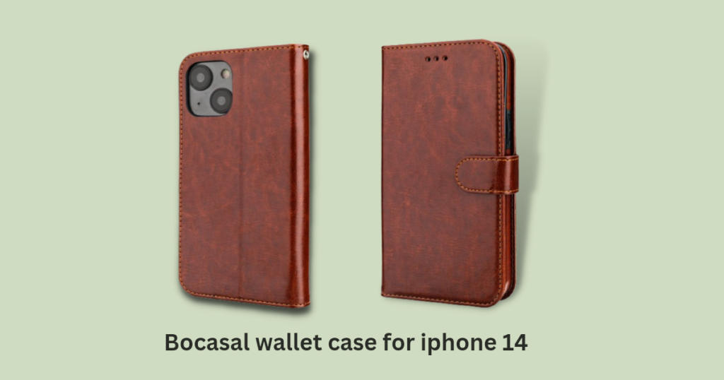 Bocasal iphone 14 wallet case