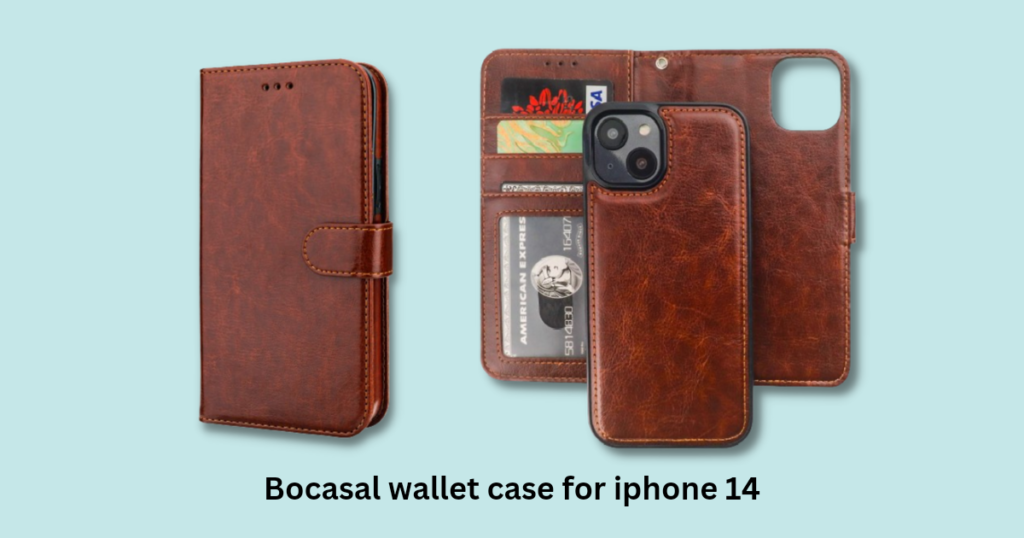 Bocasal wallet case for iphone 14