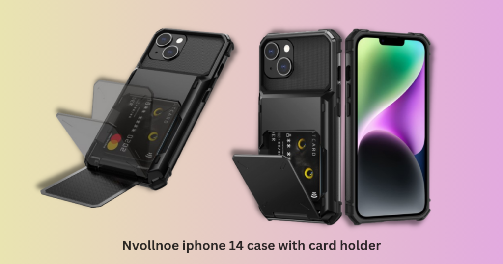 Nvollnoe iphone 14 card holder case