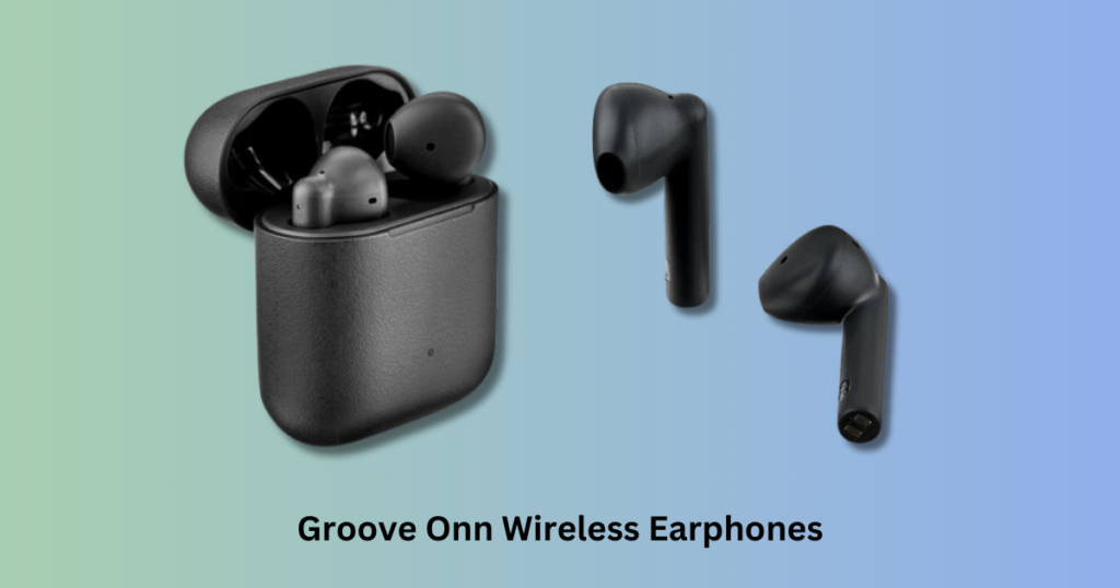 groove onn wireless earphones