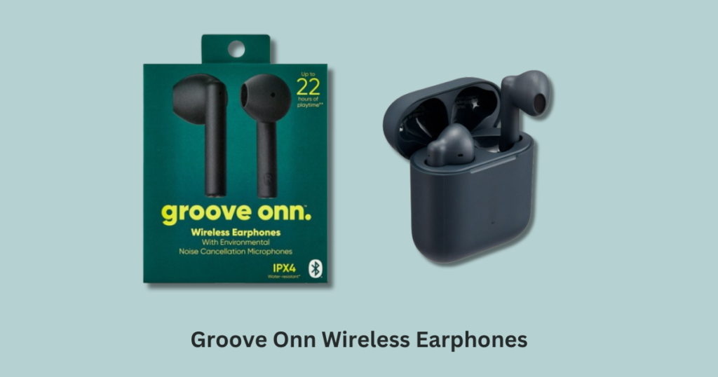 Groove onn wireless earphones ipx4